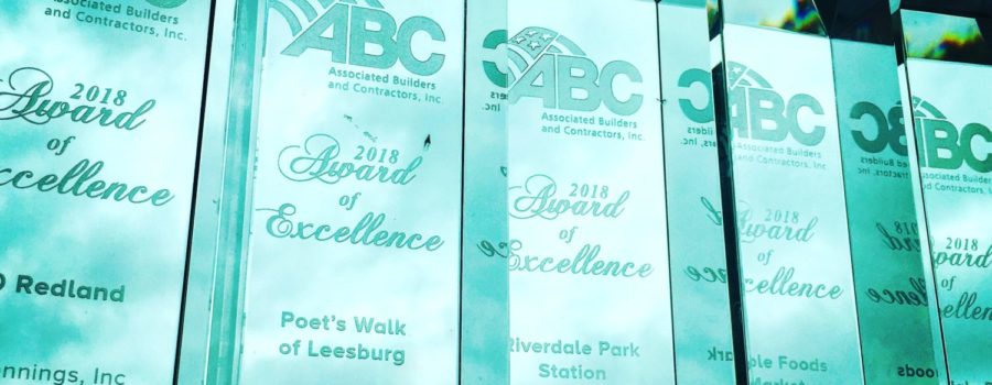L.F. Jennings Receives 5 Excellence In Construction Awards