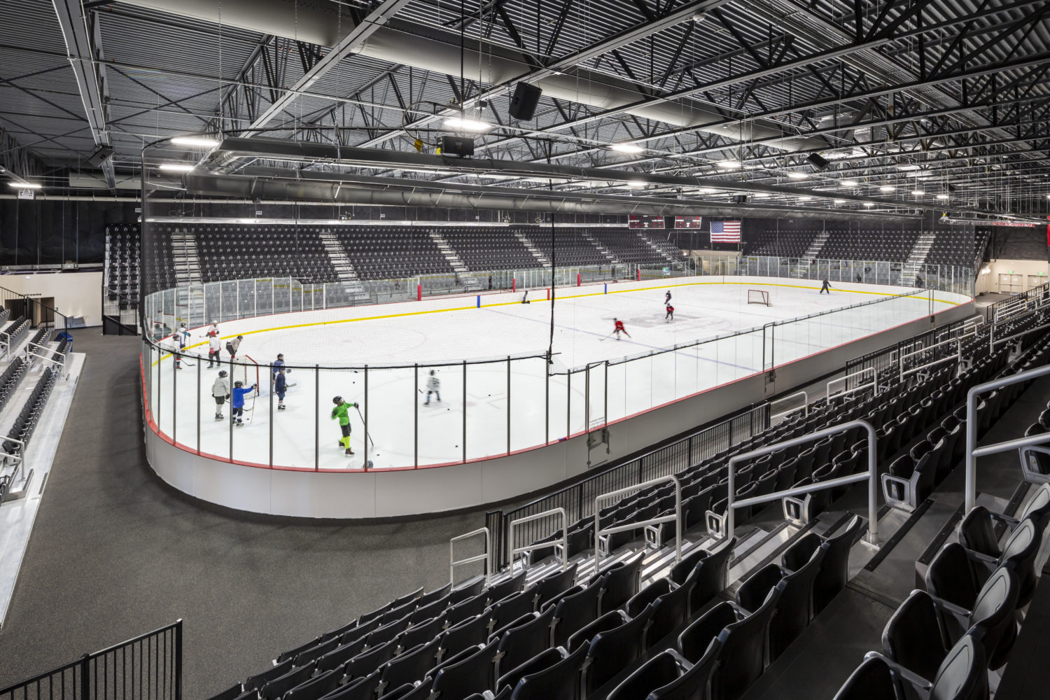 A look inside the Leesburg ice arena, Ion International Training