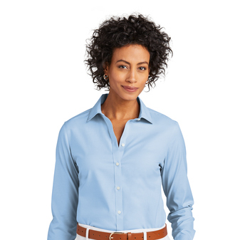 Brooks Brothers® Women’s Wrinkle-Free Stretch Pinpoint Shirt (BB18001 ...
