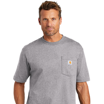 Carhartt Workwear Pocket Short Sleeve T-Shirt (CTK87) [Unisex/Unisexo ...