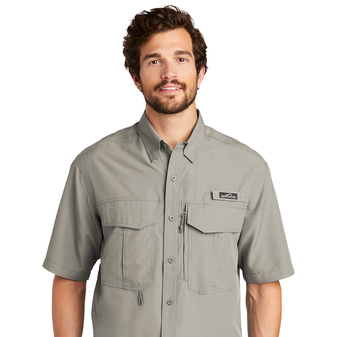 Eddie Bauer® - Short Sleeve Performance Fishing Shirt (EB602)  [UNISEX/UNISEXO]